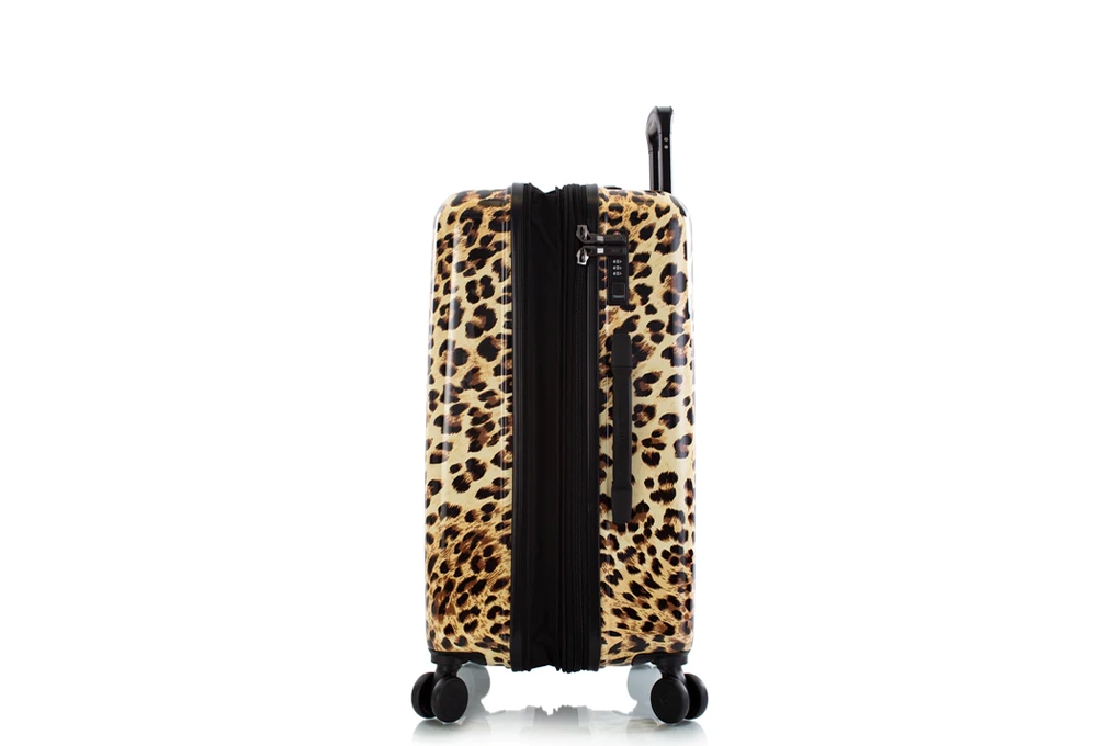 Vali Heys Leopard Fashion Spinner Size M (26 inch) - Brown hình sản phẩm 5