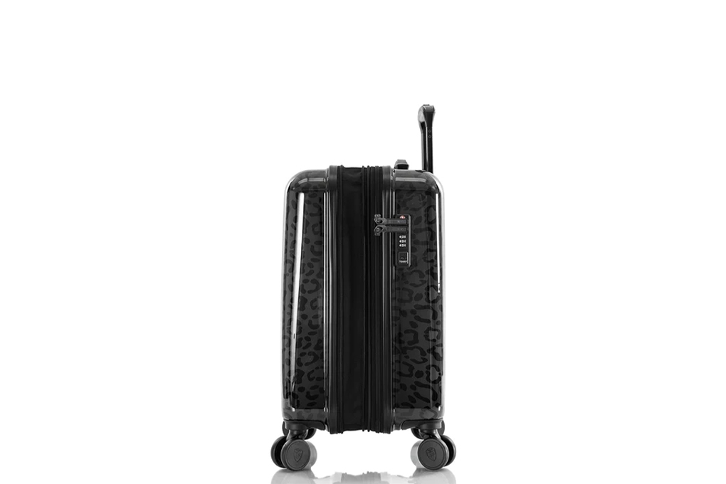 Vali Heys Leopard Fashion Spinner Size S (21 inch) - Black hình sản phẩm 5