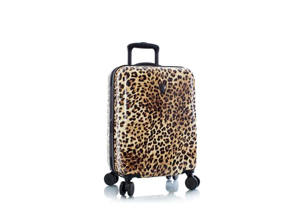 Vali Heys Leopard Fashion Spinner Size S (21 inch) - Brown hình sản phẩm 2