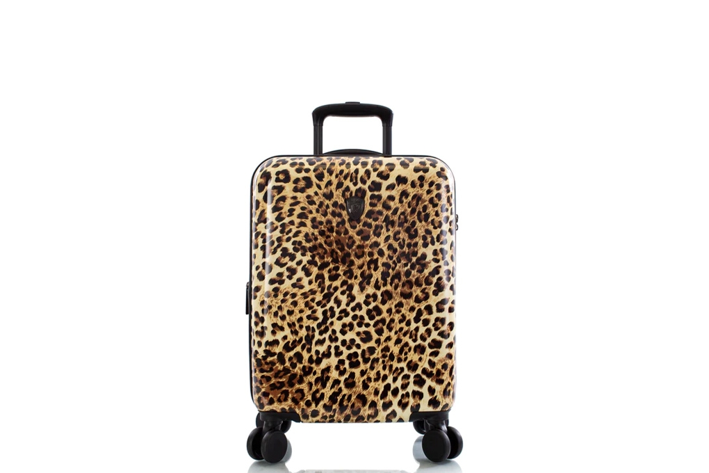 Vali Heys Leopard Fashion Spinner Size S (21 inch) - Brown hình sản phẩm 1