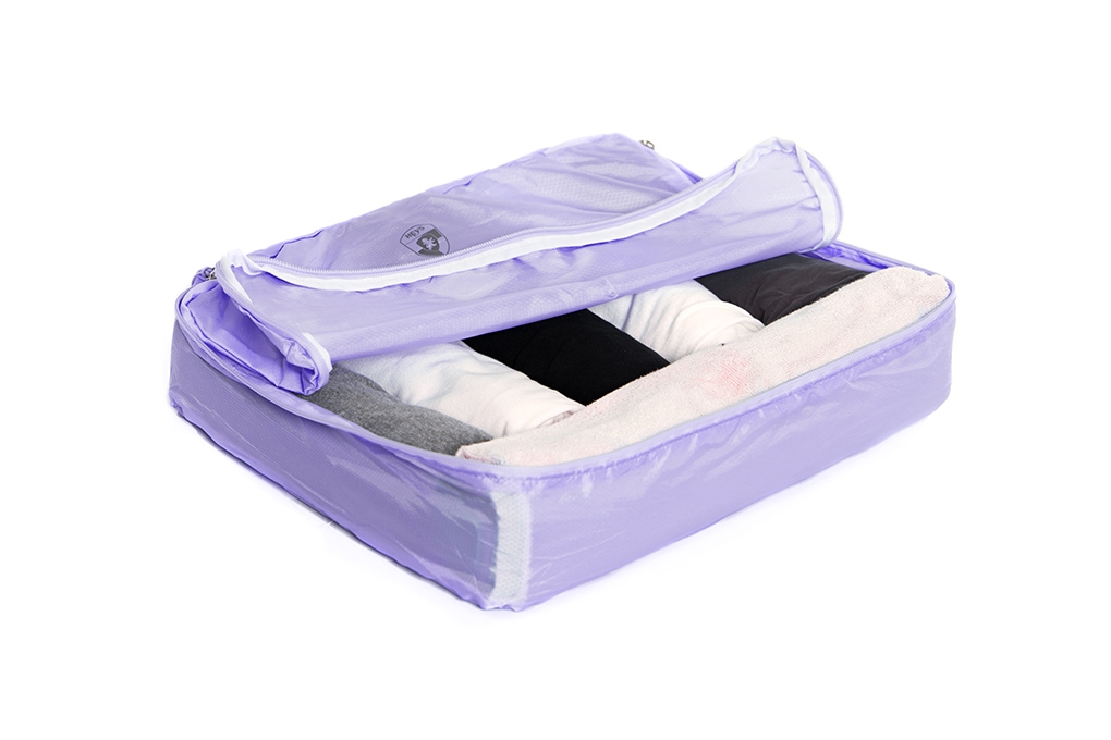 Túi đựng đồ Heys Pastel Packing Cube bộ 5 -Tím Lavender hình sản phẩm 11