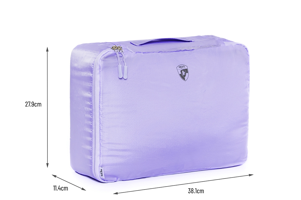 Túi đựng đồ Heys Pastel Packing Cube bộ 5 -Tím Lavender hình sản phẩm 14