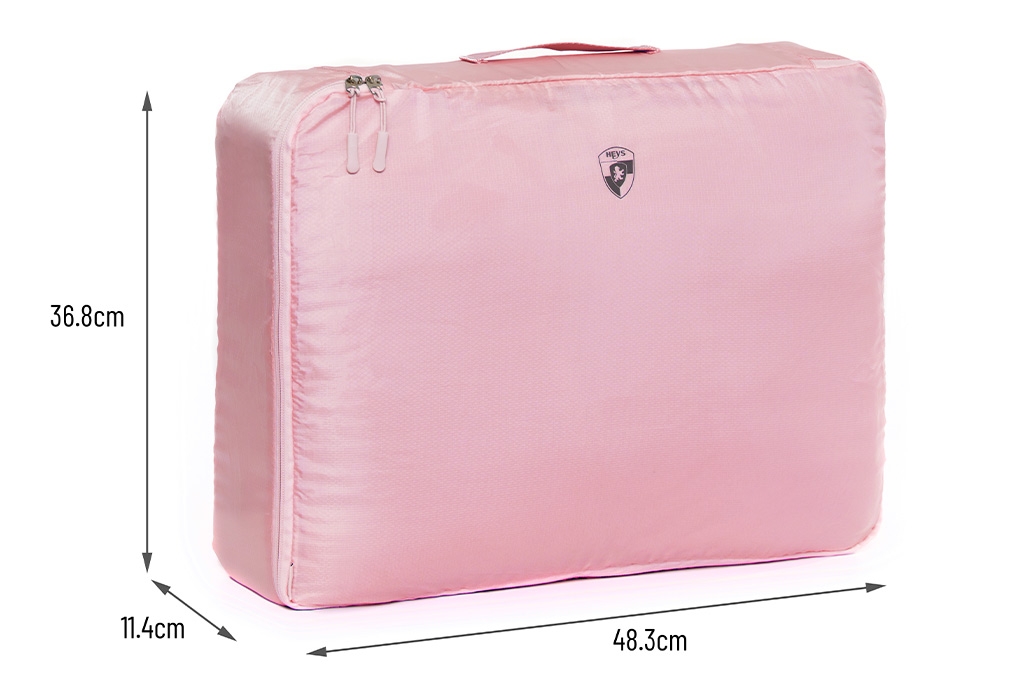 Túi đựng đồ Heys Pastel Packing Cube bộ 5 -Hồng Blush hình sản phẩm 4
