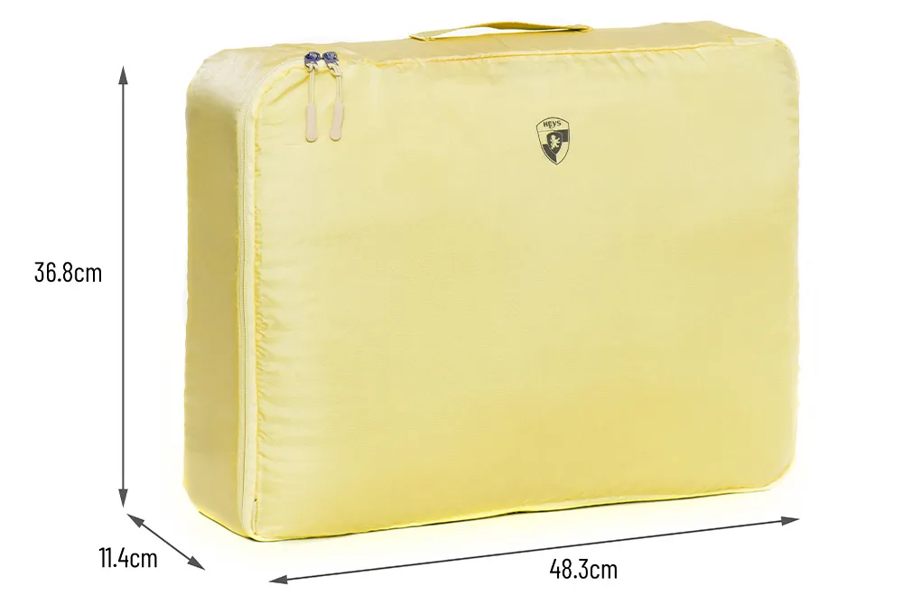 Túi đựng đồ Heys Pastel Packing Cube bộ 5 - Vàng hình sản phẩm 4