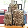 Vali Heys Leopard Fashion Spinner Size M (26 inch) - Brown hình sản phẩm 4