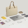 Túi đeo chéo Tomtoc TheHer Shoulder Bag for Laptop 13.5 inch Khaki hình sản phẩm 5