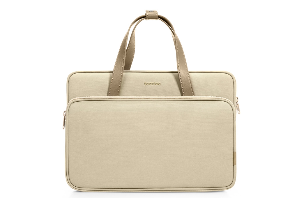 Túi đeo chéo Tomtoc TheHer Shoulder Bag for Laptop 13.5 inch Khaki hình sản phẩm 1