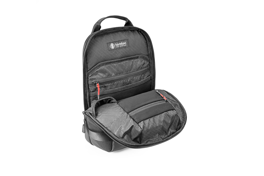 Túi đeo đa năng Tomtoc (USA) Croxbody EDC Sling Bag 11 inch Black hình sản phẩm 14