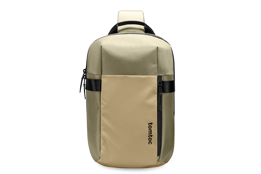 Túi Đeo Đa Năng Tomtoc (USA) Croxbody EDC Sling Bag 14” Khaki hình sản phẩm 1