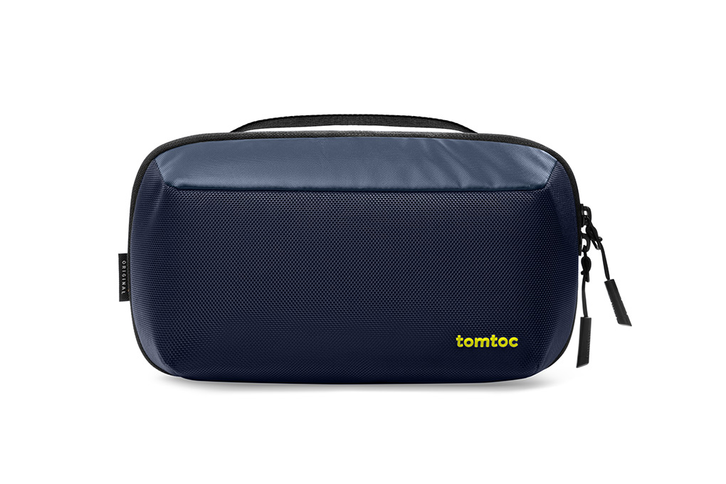 Túi phụ kiện Tomtoc (USA) Navigator Accessory Pouch Navy Blue hình sản phẩm 1