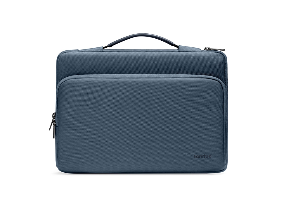 Túi Xách Chống Sốc Tomtoc Briefcase Macbook Pro 15” Navy Blue hình sản phẩm 1