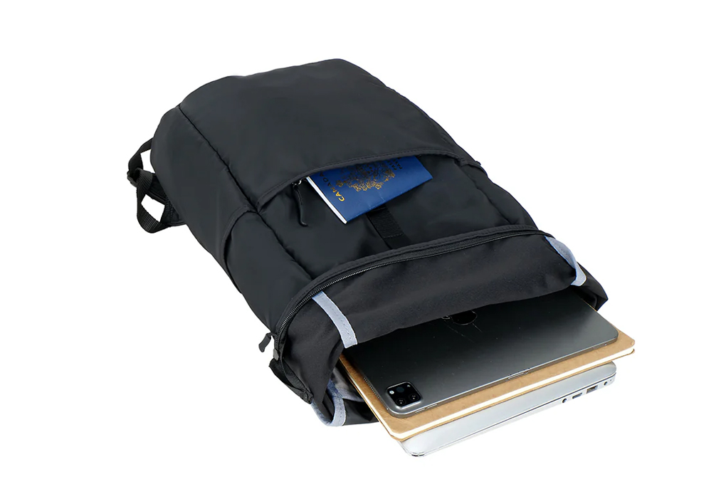 Balo Agva Rollable Water Repellant 14.1 inch - Đen hình sản phẩm 6