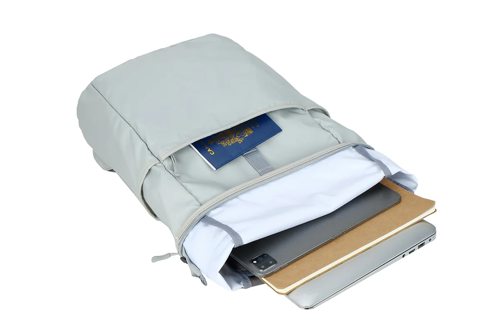 Balo Agva Rollable Water Repellant 14.1 inch - Xám hình sản phẩm 4