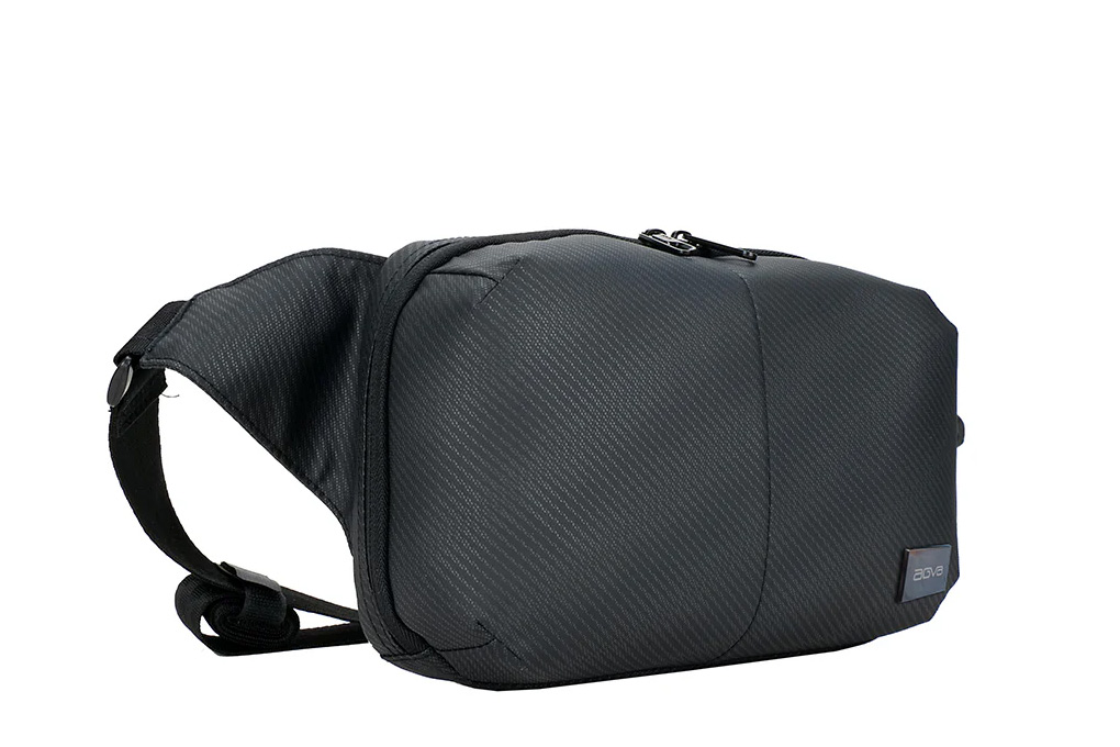 Balo Đeo Chéo AGVA Essential Travel Sling Bag 8 inch - Đen hình sản phẩm 3