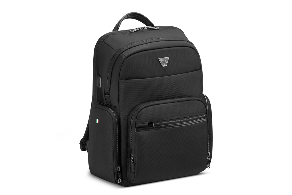 Balo Roncato Work City 3.0 (Pc 15.6 / Tablet 11) - Black hình sản phẩm 2