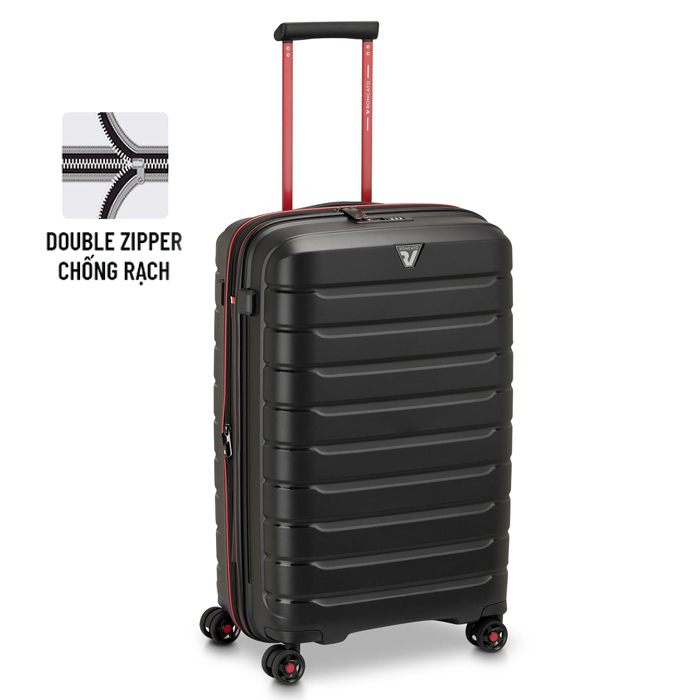 Vali Roncato B-Flying Move size M (26 inch) - Nero Fumo hình sản phẩm 10