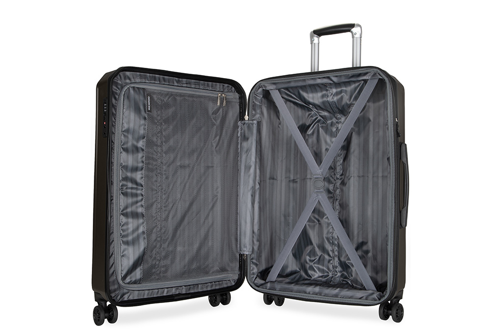 Vali Ricardo Wellington 2.0 HS size M (24 inch) - Gun Metal hình sản phẩm 3