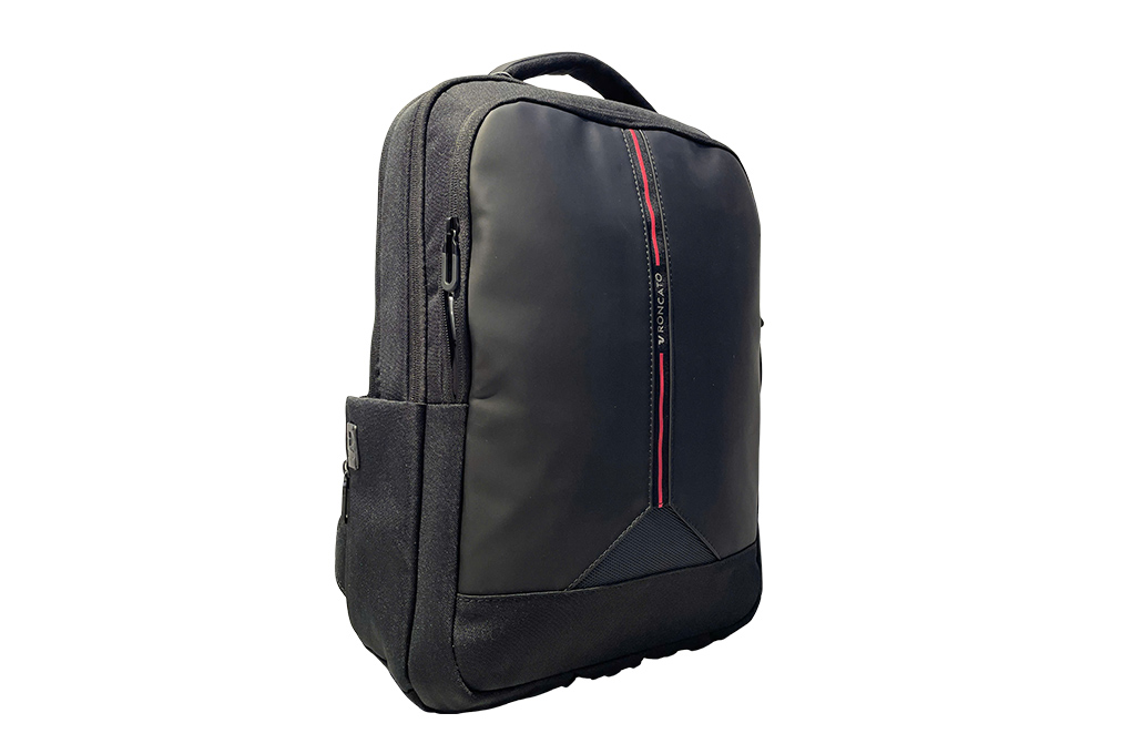 Balo Roncato Clayton (PC 15.6 + Tablet 10.5) - Nero/Rosso hình sản phẩm 9