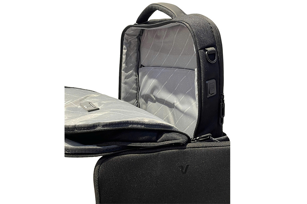 Balo Roncato Clayton (PC 15.6 + Tablet 10.5) - Nero/Rosso hình sản phẩm 5