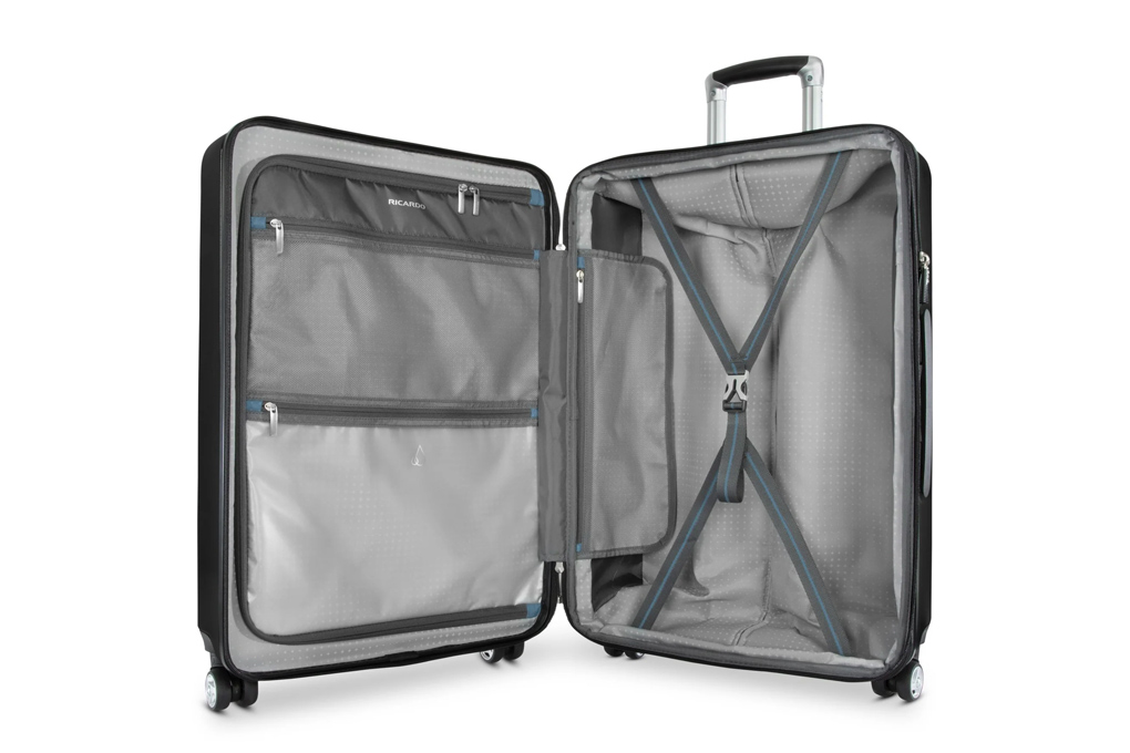 Vali Ricardo Melrose HS size M (24 inch) - Black hình sản phẩm 10