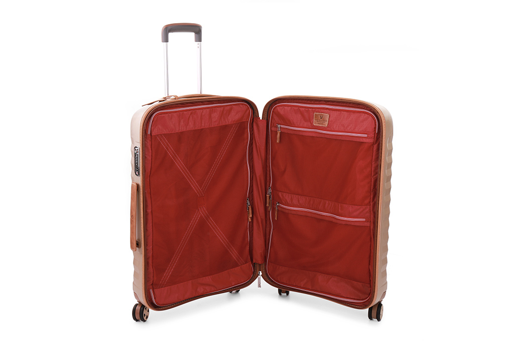 Vali Roncato ELite Silent Wheels size M (24 inch) -  Champagne hình sản phẩm 5