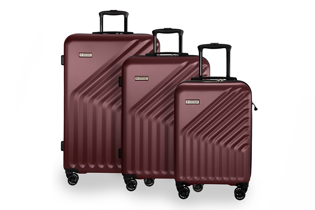 Vali American Explorer Golden Gate Size S (20 inch) - Burgundy hình sản phẩm 2