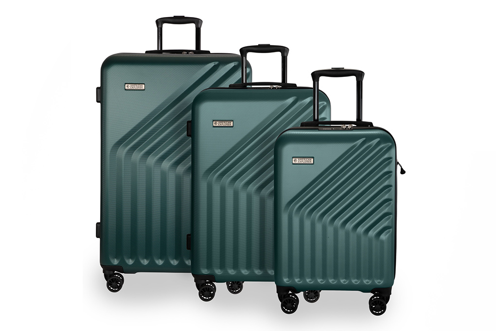 Vali American Explorer Golden Gate Size S (20 inch) - Forest Green hình sản phẩm 11