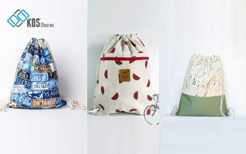 TOP 20 mẫu balo dây rút đẹp và năng động không bao giờ lỗi mốt