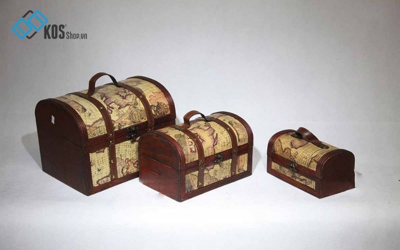 TOP 10 mẫu vali vintage gỗ vừa đẹp vừa tiện lợi được SĂN ĐÓN