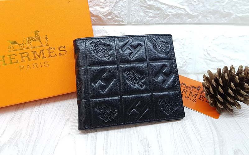 Ví da nam Hermes CHÍNH HÃNG hàng hiệu bóp Hermes giá tốt