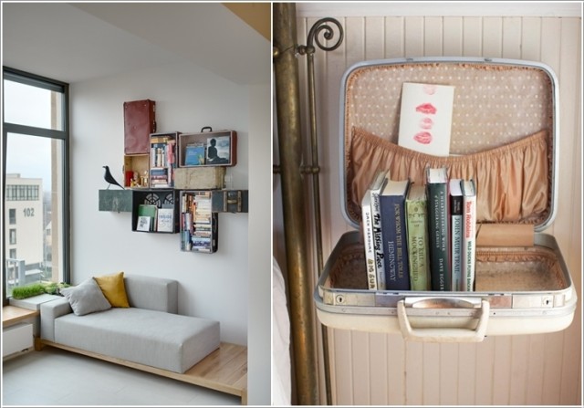 H&ocirc; biến vali cũ th&agrave;nh vật dụng si&ecirc;u xinh 13