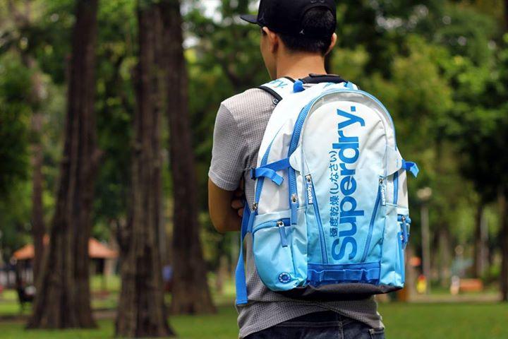 Mẫu Balo Superdry CHẤT LỪ chính hãng chống nước GIÁ TỐT