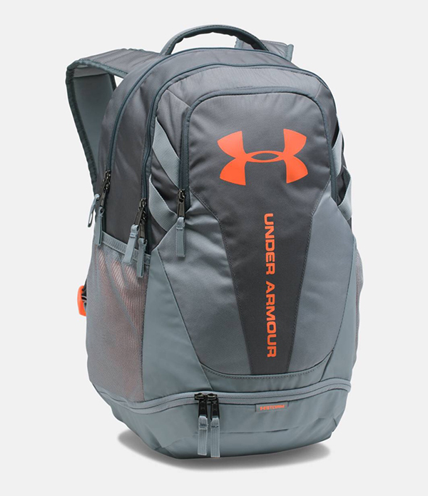 Balo Under Armour xám phối cam