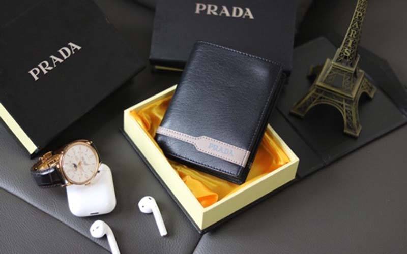 Ví da nam Prada hiệu CAO CẤP mang đến đỉnh cao phong cách