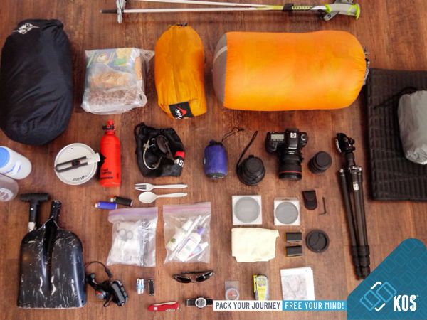 Dụng cụ khi đi camping&nbsp;