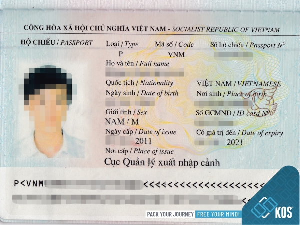 Những thông tin cơ bản trên hộ chiếu Những thông tin cơ bản trên hộ chiếu