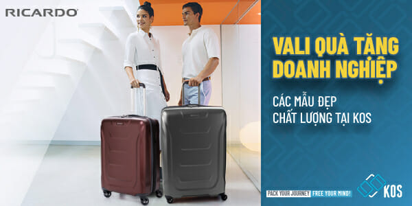 Vali quà tặng doanh nghiệp các mẫu đẹp CHẤT LƯỢNG tại KOS