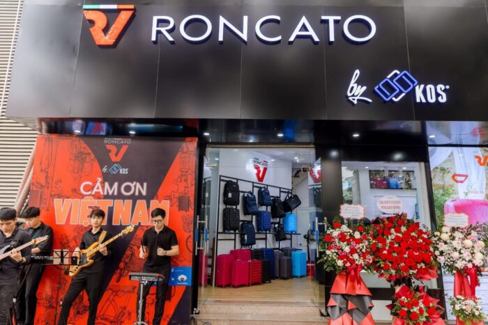 KOS khai trương Flagship Store Roncato đầu tiên ở Việt Nam