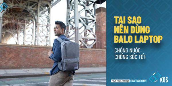 Tại sao nên dùng balo laptop chống nước chống sốc tốt