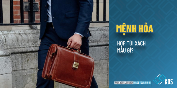 Mệnh Hỏa hợp túi xách màu gì PHONG THỦY TỐT cho bạn